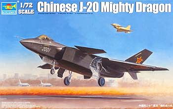 Trumpeter Models 1663 Chinese J-20 Fighter 1:72