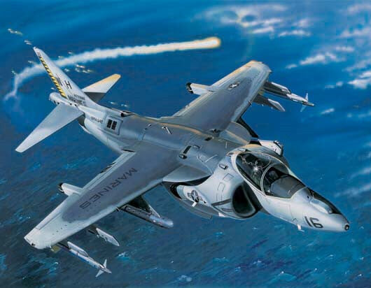 Trumpeter Models 2285 AV-8B HARRIER II NIGHT 1:32