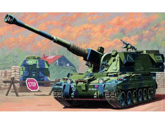 Trumpeter Models 324 British 155mm As-90 Sp 1:35