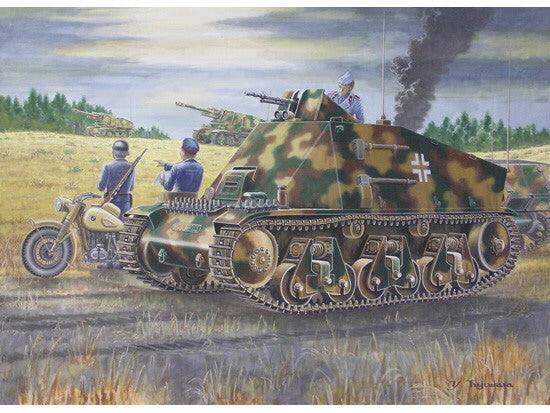 Trumpeter 355 Hotchkiss 38H German Tank 1:35