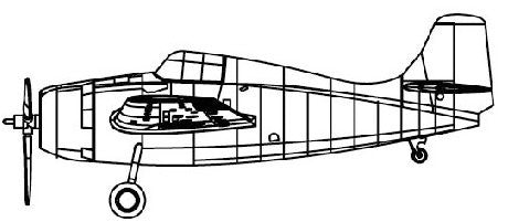 Trumpeter Models 4205 F4F Wildcat 1:200(5)