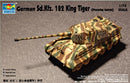 Trumpeter 7202 King Tiger Porsche Turret 1:72