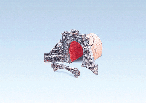 Faller HO 120559 Tunnel Portals, High Clearance, Steam Era