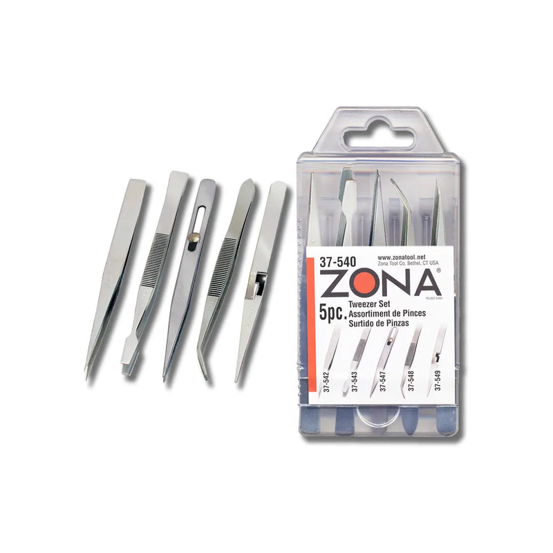 Zona Tools 37540 Tweezers Set (5-Pack)