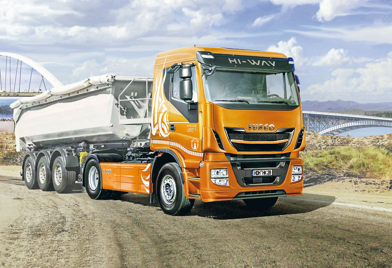 Italeri 3928 IVECO HI-WAY 480 E5 LOW ROOF 1:24
