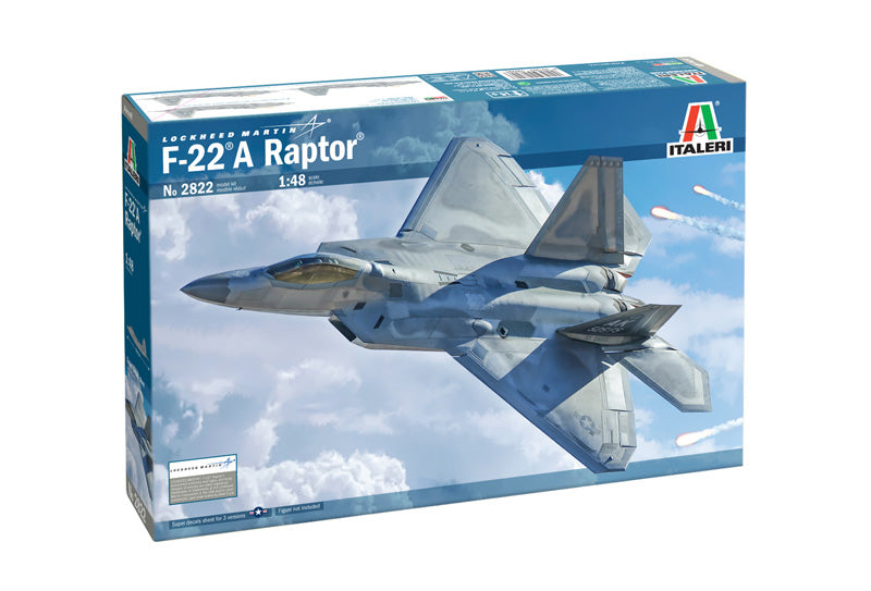 Italeri 2822 - SCALE 1 : 48 F-22 A Raptor