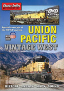 Charles Smiley Videos DVD 120 Union Pacific Vintage West, Special Coverage of the WP-UP Merger