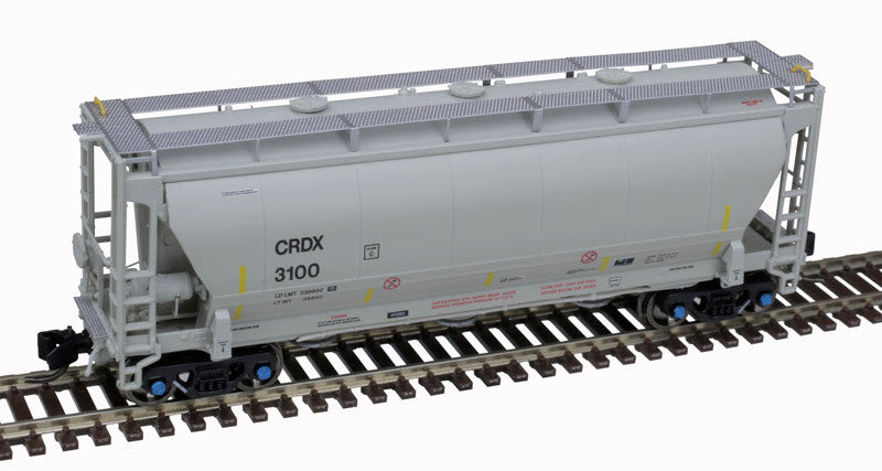 Atlas 50006207 N MASTER PLUS 3230 COVERED HOPPER CHICAGO FREIGHT CAR [CRDX]