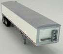 HO Logistics Replicas HO 467 39' Covered Grain Trailer , Silver Tarp