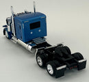 HO Logistics Replicas HO 589064 Peterbilt 589 Tractor with 72" Sleeper, Blue Metallic