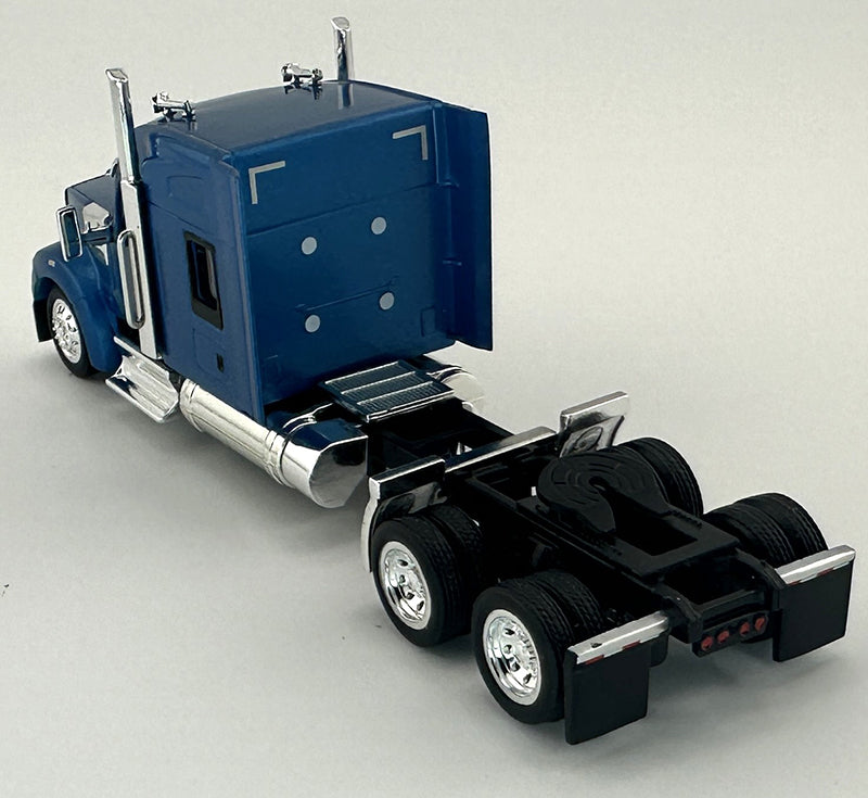 PREORDER HO Logistics Replicas HO 990065 Kenworth W990 Tractor Stand Up Sleeper Cab, Blue Metallic