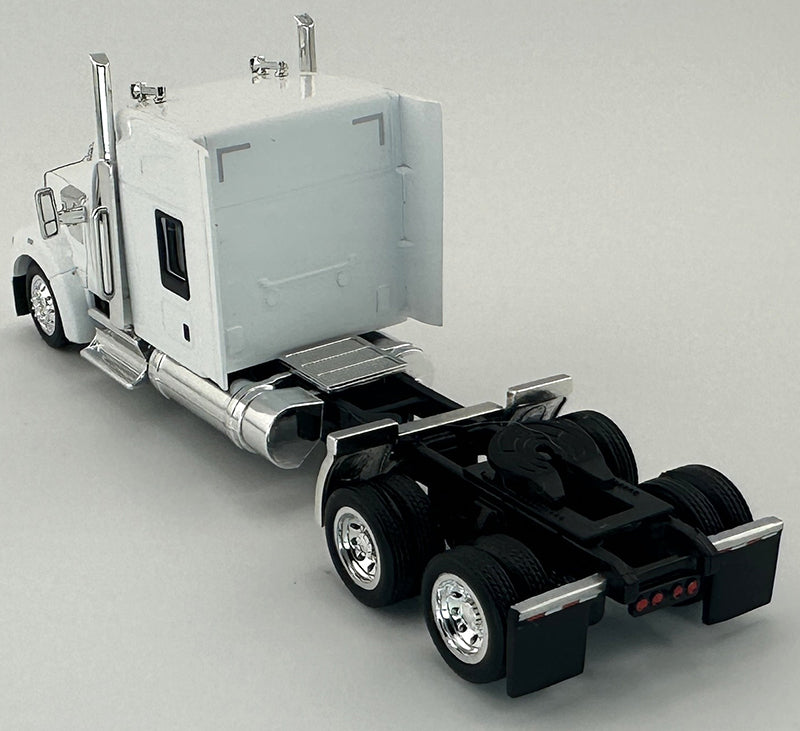 PREORDER HO Logistics Replicas HO 990075 Kenworth W990 Tractor Stand Up Sleeper Cab, White