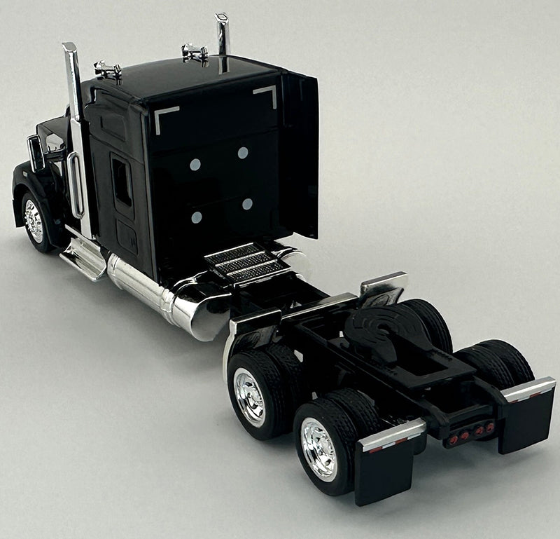 PREORDER HO Logistics Replicas HO 990095 Kenworth W990 Tractor Stand Up Sleeper Cab, Black