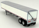 HO Logistics Replicas HO 467 39' Covered Grain Trailer , Silver Tarp