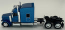 HO Logistics Replicas HO 589065 Peterbilt 589 Tractor with Stand Up Sleeper, Blue Metallic