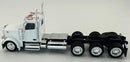 HO Logistics Replicas HO 589072 Peterbilt 589 Tractor 3-Axel Day Cab, White