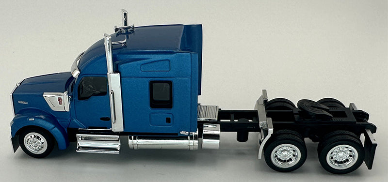 PREORDER HO Logistics Replicas HO 990065 Kenworth W990 Tractor Stand Up Sleeper Cab, Blue Metallic