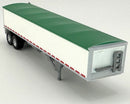PREORDER HO Logistics Replicas HO 466 39' Covered Grain Trailer , Green Tarp