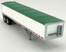 HO Logistics Replicas HO 466 39' Covered Grain Trailer , Green Tarp