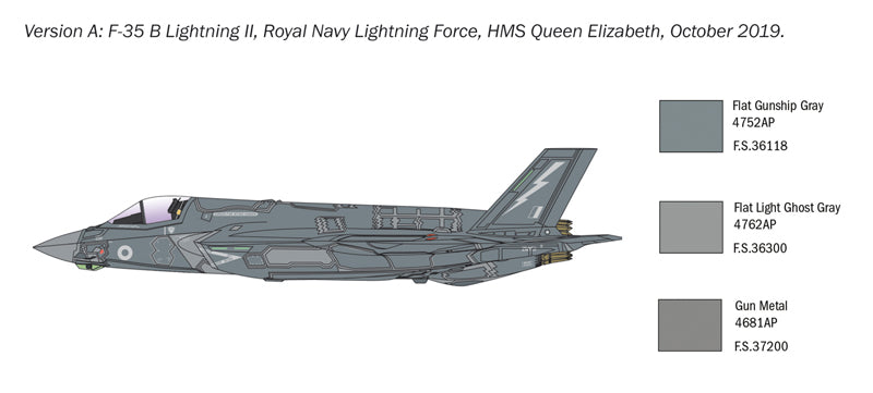 Italeri 1425 - SCALE 1 : 72 F-35 B Lightning II STOVL version