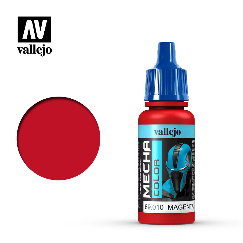 Vallejo 69010 Mecha Color Megenta 6pk