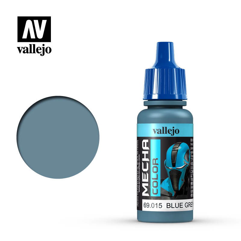 Vallejo 69015 Mecha Color Blue Grey 6pk