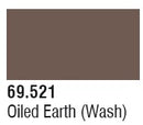 Vallejo 69521 Mecha Color Oiled Earth (Wash) 6pk