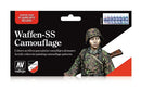 Vallejo 70180 Model Color Waffen SS Camo set of 8