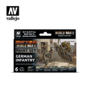 Vallejo 70206 Model Color WW2 German Infantry set of 6