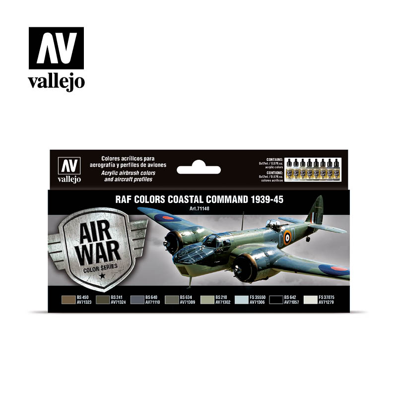 Vallejo 71148 Model Air RAF Coastal Command Set