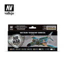 Vallejo 71204 Model Air USAF SEA 8 Colors Set