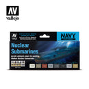 Vallejo 71611 Model Air Nuclear Submarine 8 Color Set