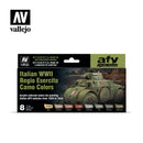 Vallejo 71645 Model Air WW2 Italian AF Camo 8 Color Set