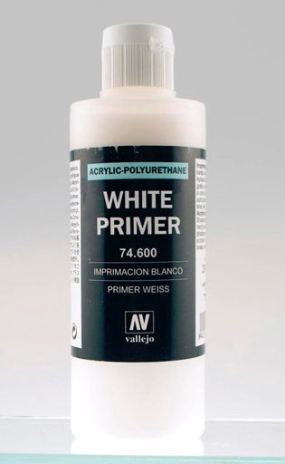 Vallejo 74600 White Primer Acry-Poly 200ml 1