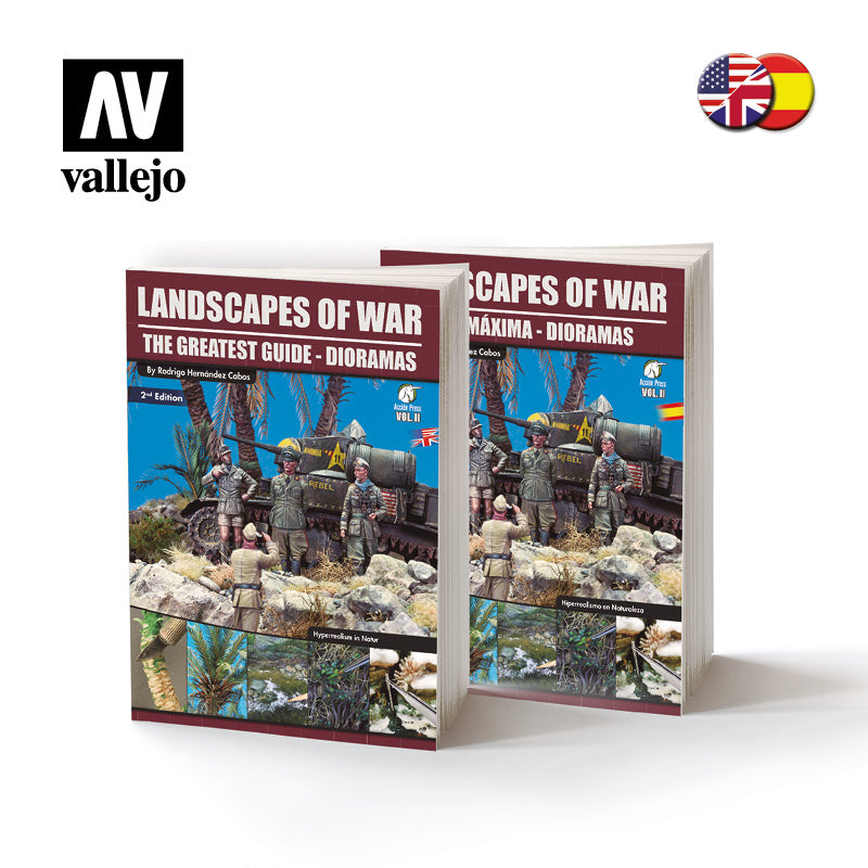 Vallejo 75009 Book: Landscapes of War Vol.2