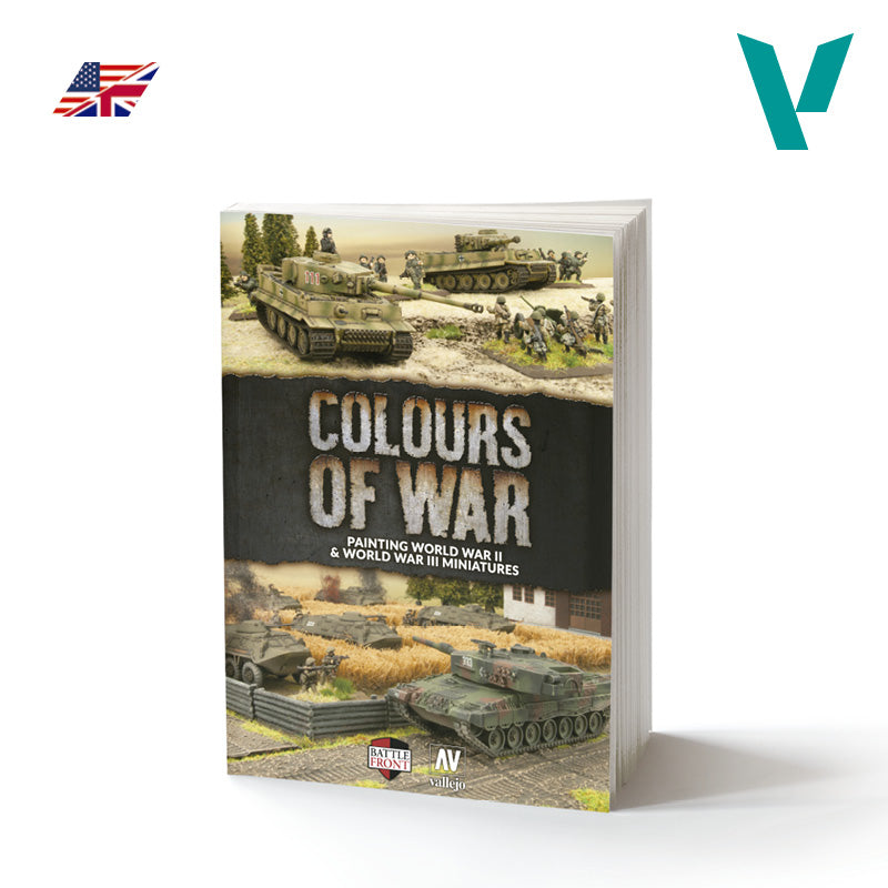 Vallejo Acrylic Paints 75013 Colours of War, Painting WWII and WWIII Minatures