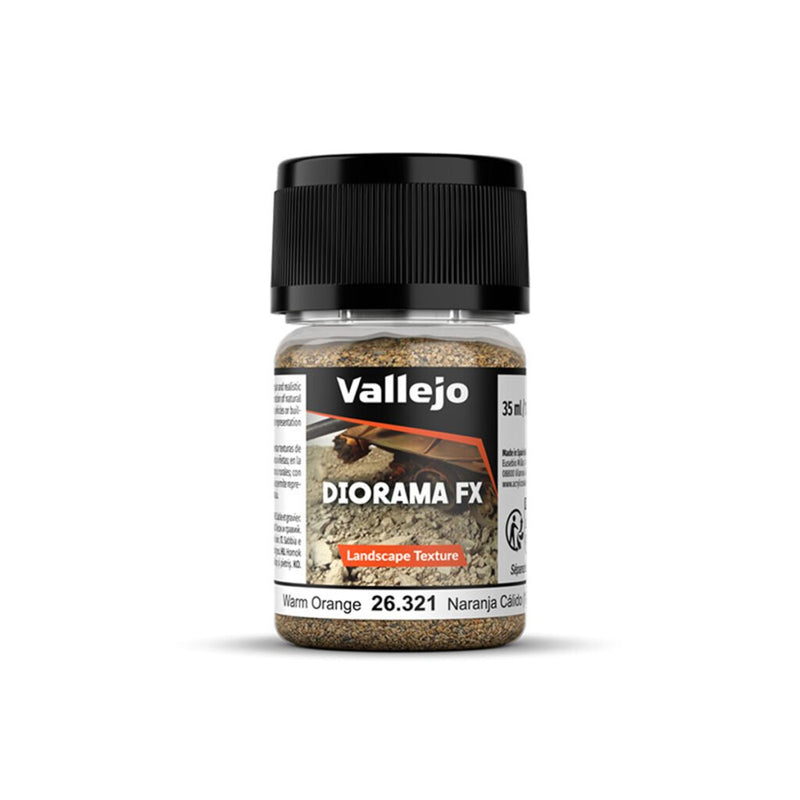 Vallejo 26321 Warm Orange 1-2mm Landscape Diorama FX