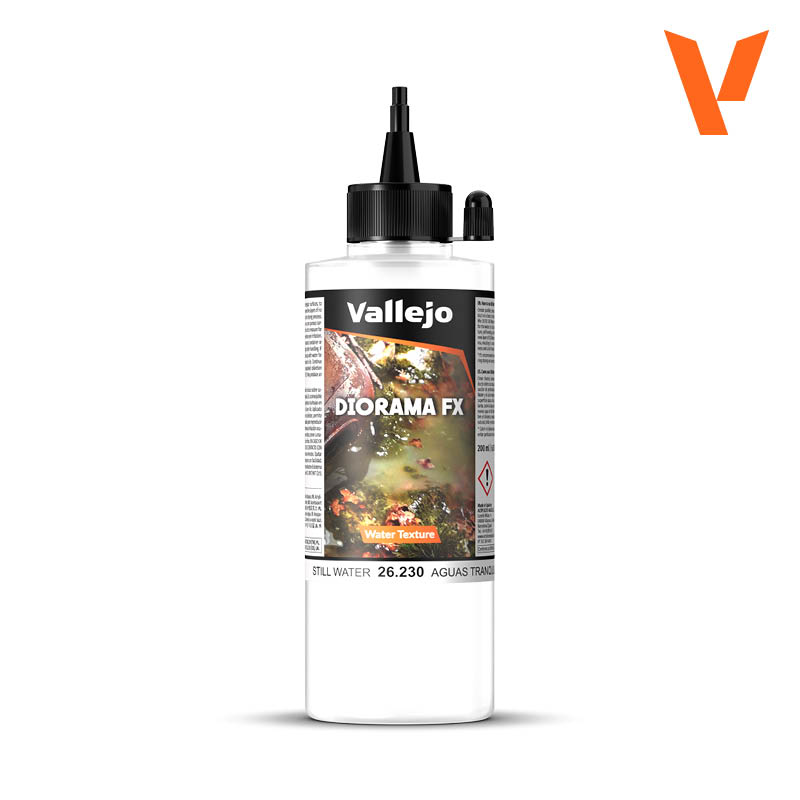 Vallejo Acrylic Paints 26230 Diorama FX Water Texture, Still Water (6.76oz)