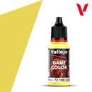 Vallejo Acrylic Paints 72109 Game Color Paint, Toxic Yellow (18ml)