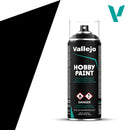 Vallejo Acrylic Paints 28012 Aerosol Spray Paint, Black Primer (400ml)