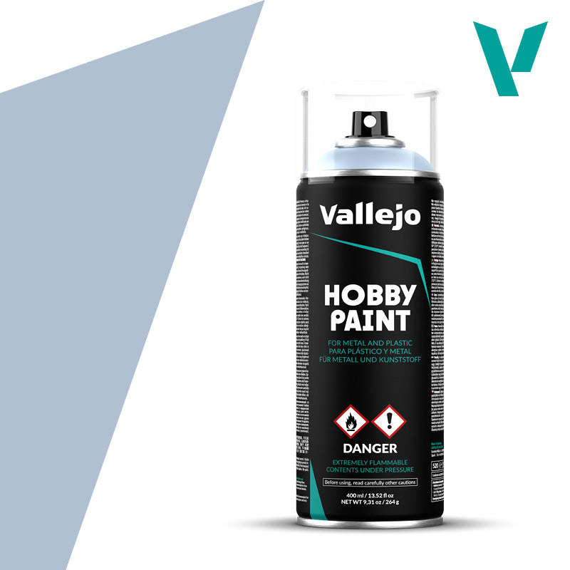 Vallejo Acrylic Paints 28020 Aerosol Spray Paint, Wolf Grey (400ml)