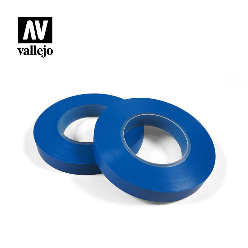 Vallejo Acrylic Paints T07011 Flexible Masking Tape, 10mm x 18m