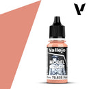 Vallejo Acrylic Paints 70835 SALMON ROSE MATTE 17ML