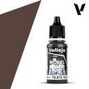 Vallejo Acrylic Paints 70872 Model Color, Matte Chocolate Brown (17ml)