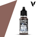 Vallejo Acrylic Paints 70940 Model Color, Matte Saddle Brown (17ml)