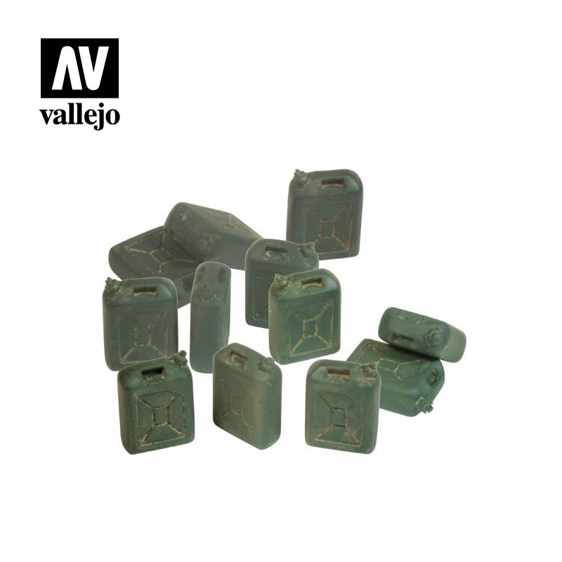 Vallejo Acrylic Paints SC208 IDF Jerrycan Set