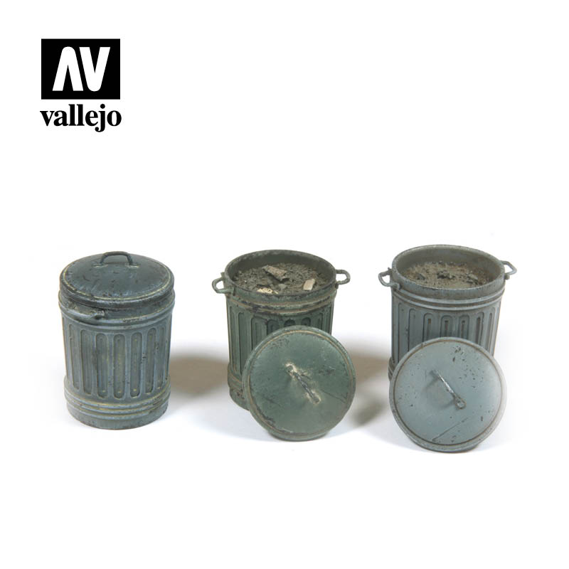 Vallejo Acrylic Paints SC212 Garbage Bins