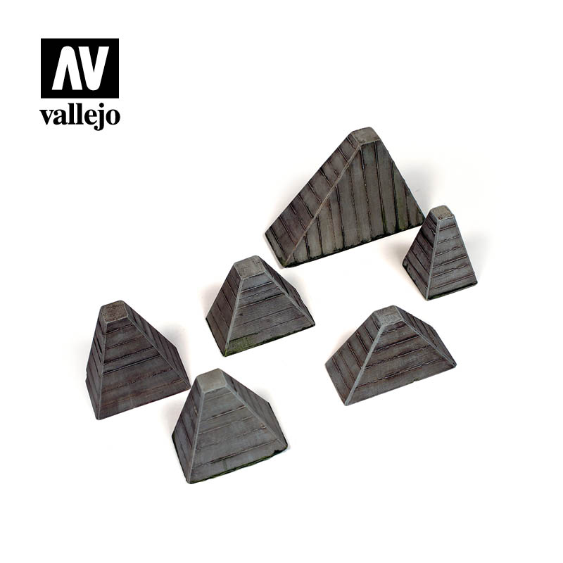 Vallejo Acrylic Paints SC219 Anti-Tank Barriers