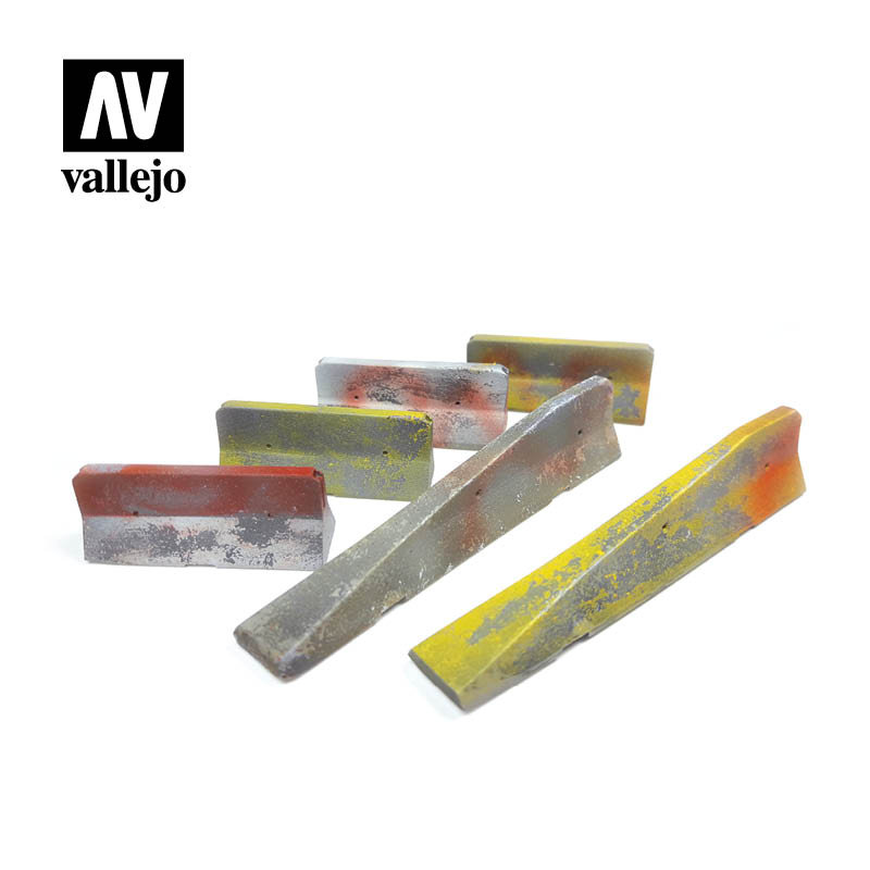 Vallejo Acrylic Paints SC228 Urban Concrete Barriers