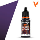 Vallejo Acrylic Paints 72410 Xpress Color Paint, Gloomy Violet (18ml)